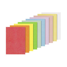Heyda Glitzerkarton Iris 10 Blatt à 200g/m², A4 Heyda Glitzerkarton Iris 10 Blatt à 200g/m², A4