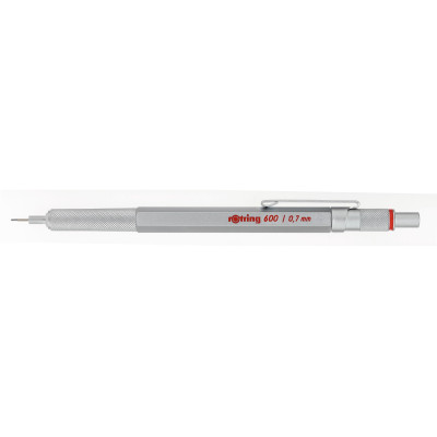 Rotring Druckbleistift 600 0.7 mm, Silber