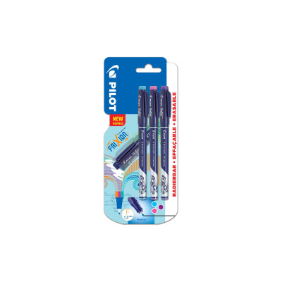 Pilot Fineliner FriXion 0.45 mm, Mehrfarbig, 3 Stück Pilot Fineliner FriXion 0.45 mm, Mehrfarbig, 3 Stück