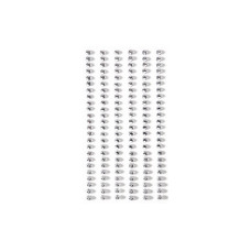 Artoz Motivsticker Kristall 3 mm, 1 Blatt