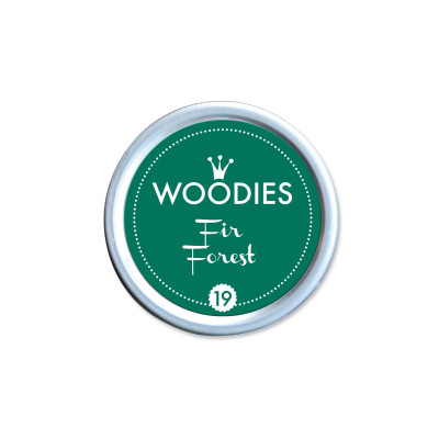 Rössler Stempelkissen Woodies Fir Forest Grün