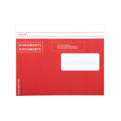 ELCO Dokumententasche aus Papier C5 Fenster rechts, 250 Stück ELCO Dokumententasche aus Papier C5 Fenster rechts, 250 Stück