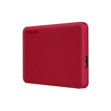 Toshiba Externe Festplatte Canvio Advance 2 TB | Rot
