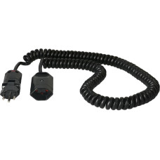 Max Hauri Verlängerungskabel 3.5 m T13 - T12 ClipClap, Schwarz