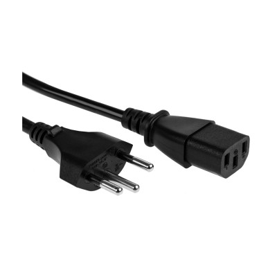FURBER.power Netzkabel C13-T12 0.5 m Schwarz FURBER.power Netzkabel C13-T12 0.5 m Schwarz