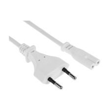 FURBER.power Netzkabel C7-T26 1.0 m Weiss
