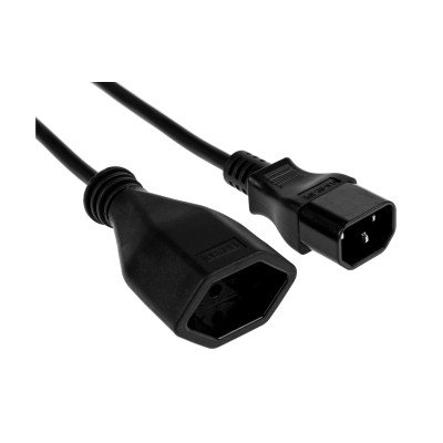 FURBER.power Verlängerungskabel C14-T13 0.3 m Schwarz FURBER.power Verlängerungskabel C14-T13 0.3 m Schwarz