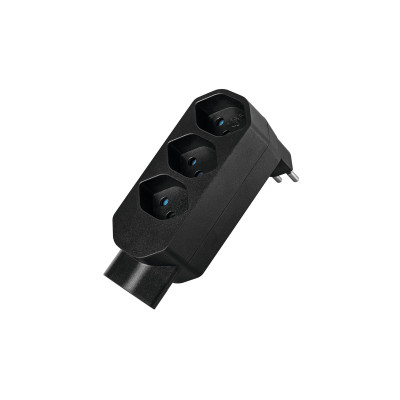 STEFFEN Manta Mehrfachadapter 4xT13 (1x unten) STEFFEN Manta Mehrfachadapter 4xT13 (1x unten)