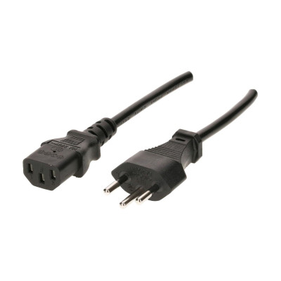 Max Hauri Netzkabel 2 m C13 - T12 Max Hauri Netzkabel 2 m C13 - T12