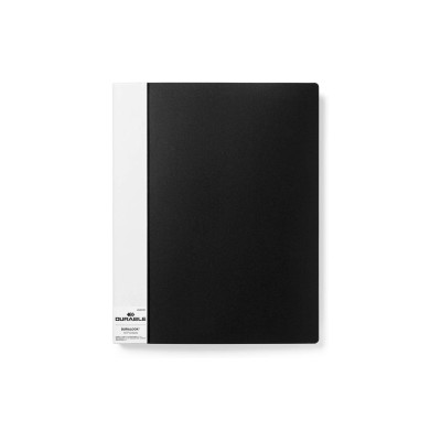 DURABLE Sichtbuch Duralook A4 Schwarz, 10 Hüllen