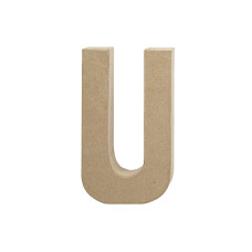 Creativ Company Papp-Buchstabe U 20.5 cm