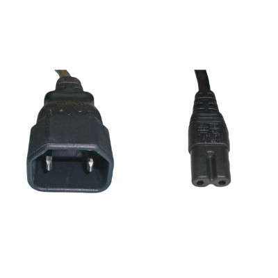 Diggelmann Gerätekabel 1 m C7 - C14 Schwarz Diggelmann Gerätekabel 1 m C7 - C14 Schwarz