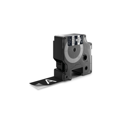 DYMO Rhino Beschriftungsband Weiss auf Schwarz