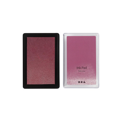 Creativ Company Stempelkissen Ink Pad, 9 x 6 x 2 cm Dunkelrosa