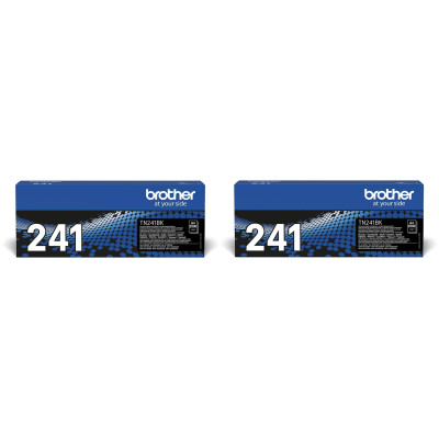 Brother Toner TN-241BK TWIN PACK Schwarz