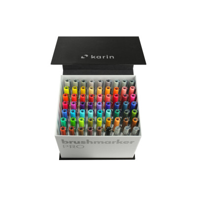 Karin Fasermaler Brushpen PRO 27C7 60 Farben Karin Fasermaler Brushpen PRO 27C7 60 Farben