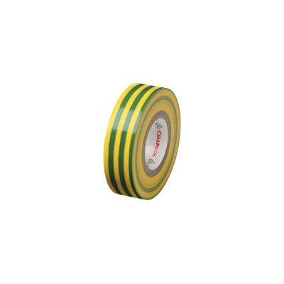Cellpack AG Isolierband 10 m x 15 mm, Gelb/Grün Cellpack AG Isolierband 10 m x 15 mm, Gelb/Grün