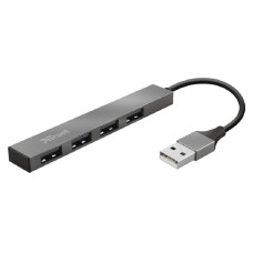 Trust USB-Hub Halyx Mini USB 2.0 Typ-A 4-Port