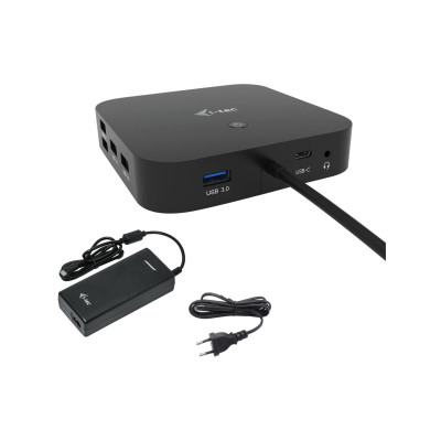 i-tec Dockingstation USB-C HDMI DP Dual PD 100W + UC 112 W