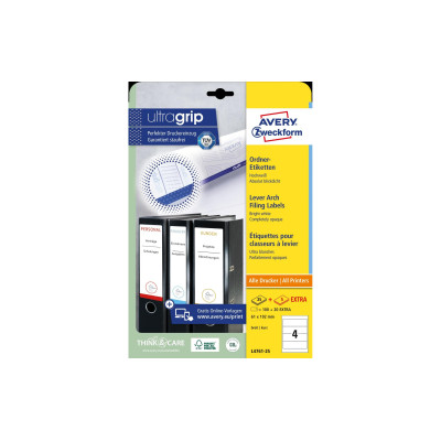 Avery Zweckform Ordneretiketten L4761 192 x 61 mm
