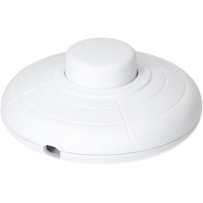 Max Hauri Fusstretschalter 1-Polig 70 mm, Weiss