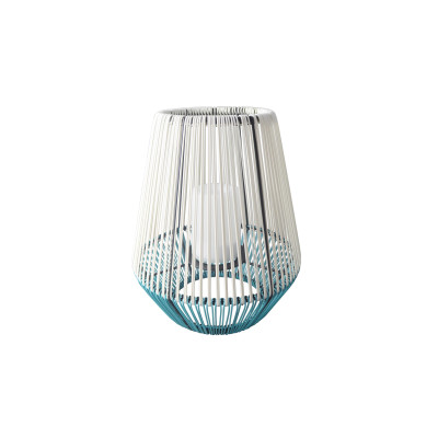 Schönenberger Windlicht Solar Wega, Weiss, Blau Schönenberger Windlicht Solar Wega, Weiss, Blau