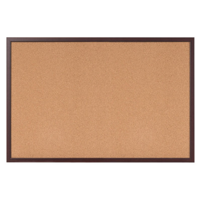 Bi-Office Pinnwand Kork Earth-it 90 x 60 cm, Braun