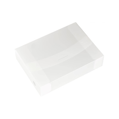 Kolma Dokumentenmappe Sammelbox Easy A4 Transparent, 7.5 cm