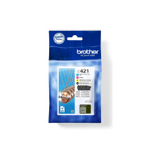 Brother Tinte LC421VAL BK, C, M, Y