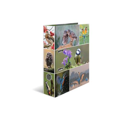 HERMA Ordner Heimatvögel 7 cm, Mehrfarbig