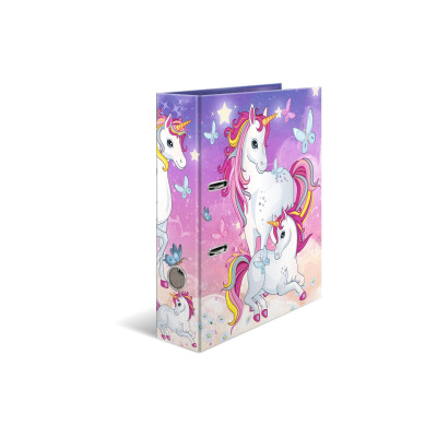 HERMA Ordner Einhorn 7 cm, Mehrfarbig