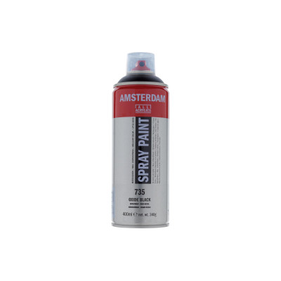 Amsterdam Acrylspray  400 ml, Oxidschwarz