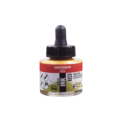 Amsterdam Acryltinte 30 ml, Gold