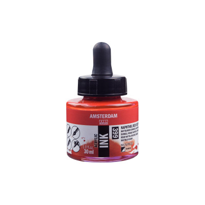 Amsterdam Acryltinte 30 ml, Rot