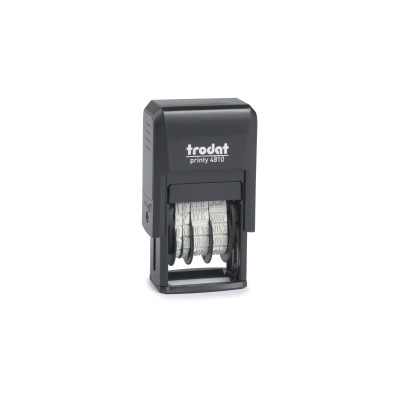 Trodat Stempel Printy 4810 Datumstempel Deutsch Datum, Schwarz Trodat Stempel Printy 4810 Datumstempel Deutsch Datum, Schwarz