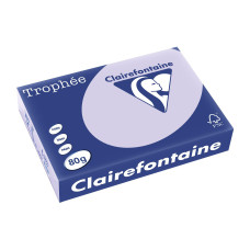 Fischer Papier Kopierpapier Trophée A4, 80 g/m², Lila, 500 Blatt