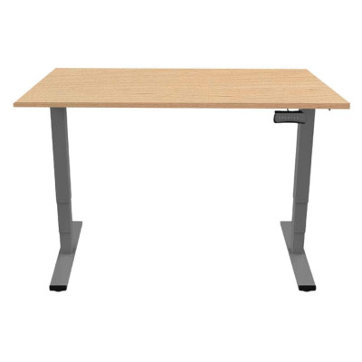 Contini Steh- & Sitzgestell ET225E 1.6 x 0.8 m, Dunkelgrau/Ahorn