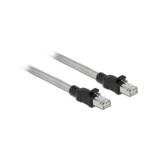 Delock Patchkabel Cat 6A, U/FTP, 3 m, Silber