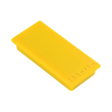 Franken Haftmagnet 23 x 50 mm, 10 Stück, Gelb