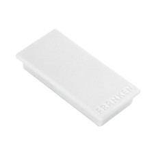 Franken Haftmagnet 23 x 50 mm, 10 Stück, Weiss