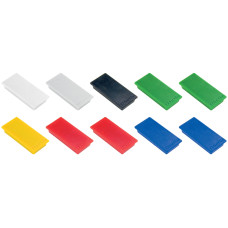 Franken Haftmagnet 23 x 50 mm, 10 Stück, Sortiert