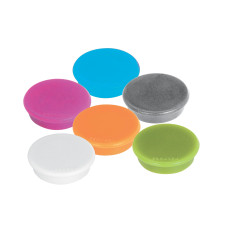 Franken Haftmagnet MagFun Ø 32 mm, 10 Stück, Sortiert