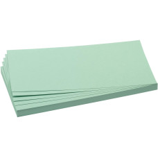 Franken Moderationskarten 20.5 x 9.5 cm, Hellgrün, 500 Stück