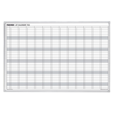 Franken Kalender Jahreskalender Deutsch 60 cm x 90 cm, Weiss Franken Kalender Jahreskalender Deutsch 60 cm x 90 cm, Weiss