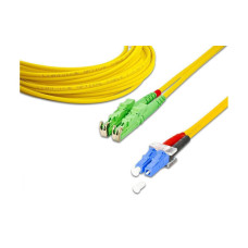 Lightwin LWL-Patchkabel E2000/APC-LC, Singlemode, Duplex, 2m
