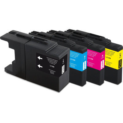 Generic Ink Tinte Brother LC1280 XL Multipack Generic Ink Tinte Brother LC1280 XL Multipack