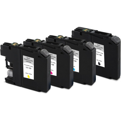 Generic Ink Tinte Brother LC123 Multipack