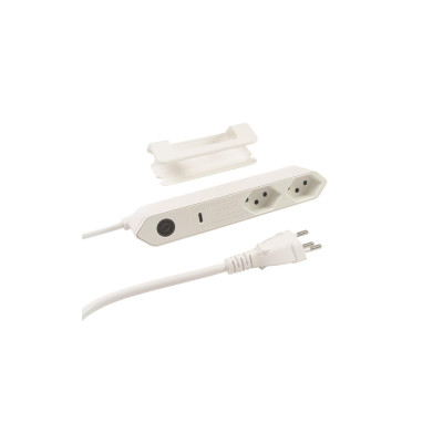 STEFFEN Steckdosenleiste STEBA IQ 2xT13 1xUSB-C PD 18W Weiss STEFFEN Steckdosenleiste STEBA IQ 2xT13 1xUSB-C PD 18W Weiss