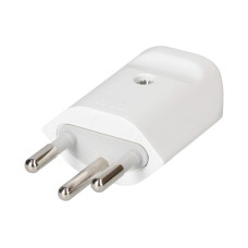 Max Hauri Montagestecker T12 3-polig, mit Isolator Weiss Max Hauri Montagestecker T12 3-polig, mit Isolator Weiss