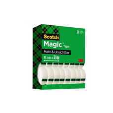 Scotch Klebeband Magic 1.9 cm x 33 m 24 Rollen Scotch Klebeband Magic 1.9 cm x 33 m 24 Rollen